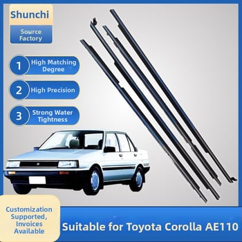 Shunqi λαστιχένιο σφραγιστικό φύλλο για πόρτες και παράθυρα Toyota Corolla AE110