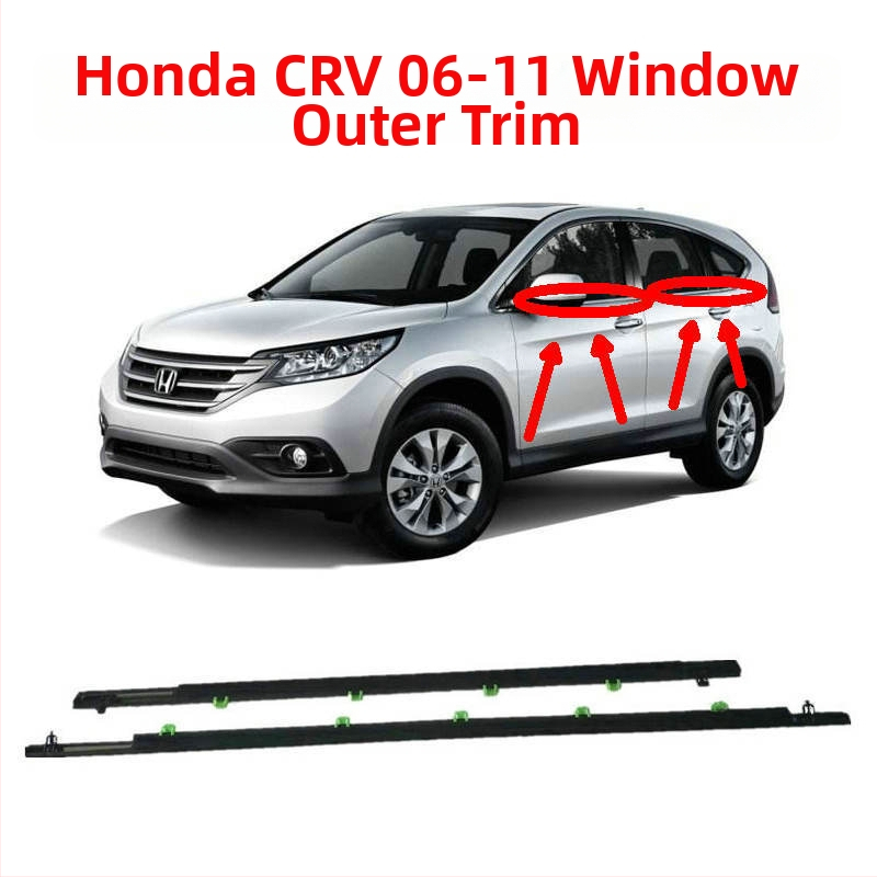 Calender tesniaci pás pre auto – kompatibilný s Honda CRV, plastové tesnenie pre sklá, dvere a okná