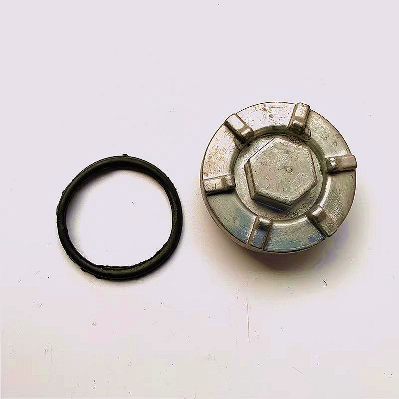 Aluminijski set dijelova ulja: odvijač za odvod ulja, poklopac spremnika ulja i kućište zaptiva ulja za Yamaha Big Bear 350 (1990–1999) – dio 4HC-15351-00-00