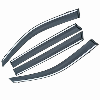 Automobilski štitnik kišnog prozora za CS75 Puls, akril, set od četiri komada, jednostavna instalacija