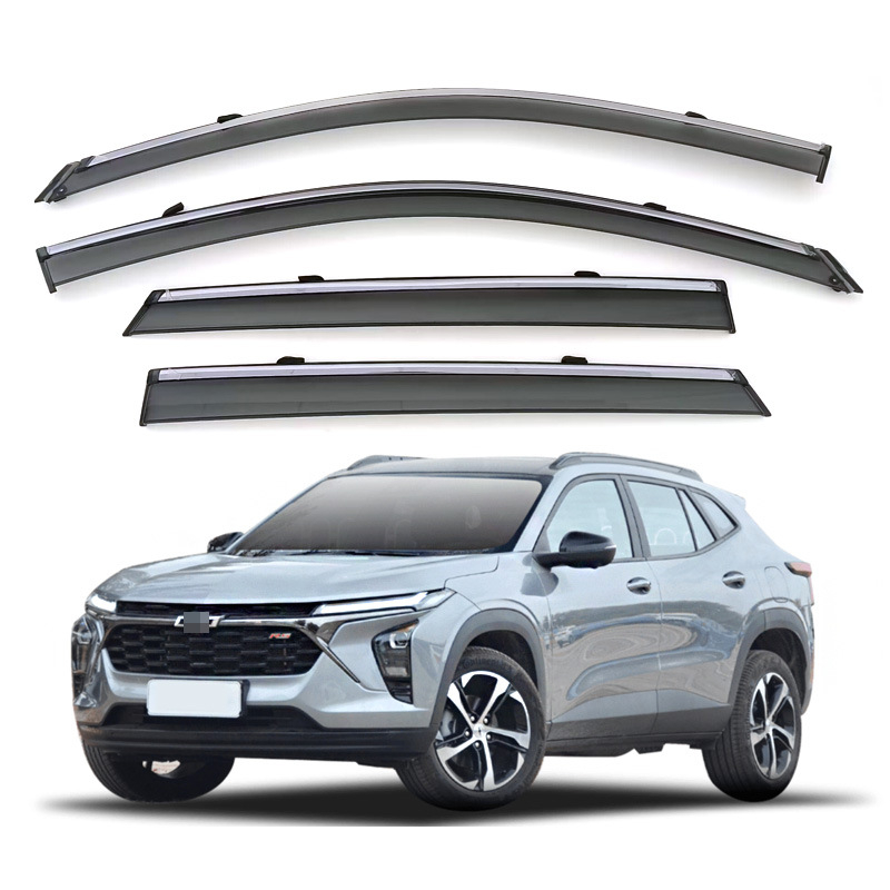 Prozorski deflektori Chevrolet Star Mello/Trax — materijal: akrilna traka, montaža: kuka i ljepilo, paket 4 komada, marka YST