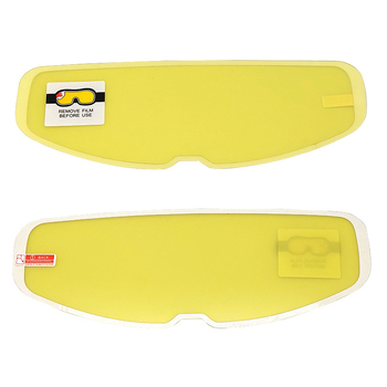 Elektromos motorkerékpár sisak tükréhez univerzális matrica — párásodásgátló, Five Shields, modell 0105