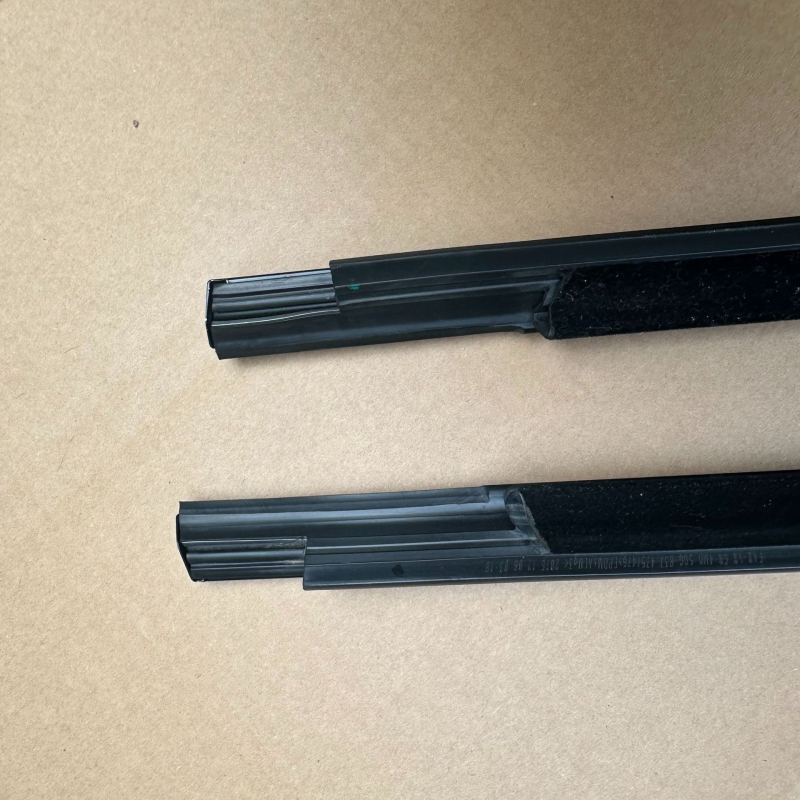 Golf 7 Εξωτερική ελαστική λωρίδα σφραγίδας παραθύρου — διακοσμητικό προφίλ πόρτας αυτοκινήτου, στεγανοποίηση βροχής