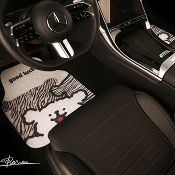 Peaceful универсална подложка за пода на автомобила за водача, химическо влакно, персонализирано поръчване, възможно частно етикетиране