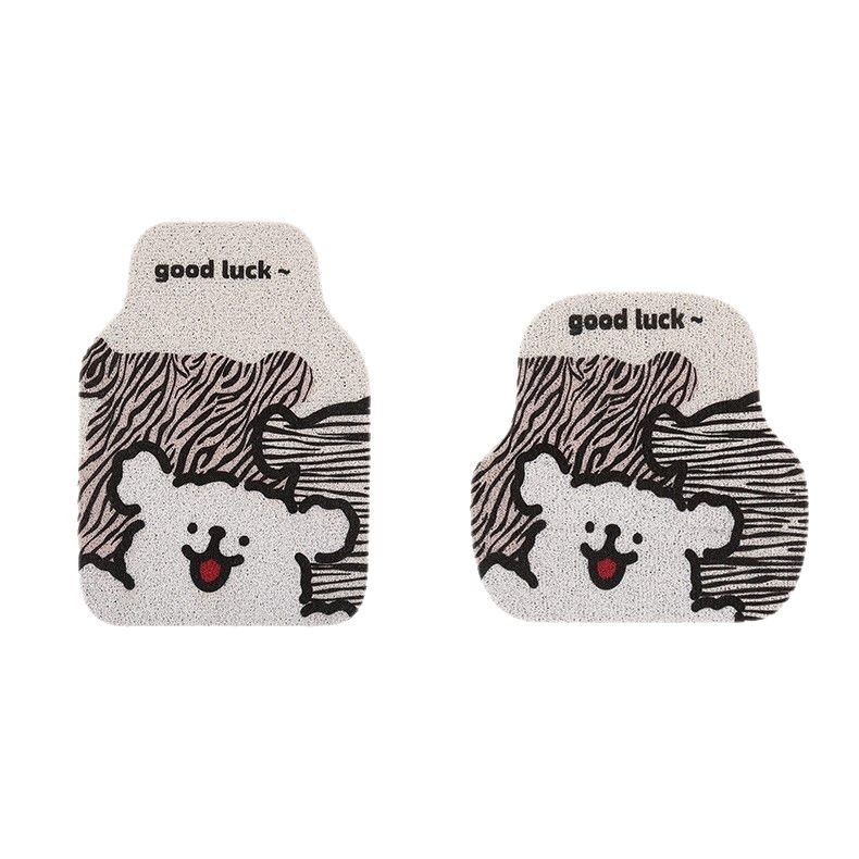 Peaceful универсална подложка за пода на автомобила за водача, химическо влакно, персонализирано поръчване, възможно частно етикетиране