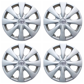 Toyota Corolla középső kerékfedő sapka – PP műanyag, kompatibilis acélfelnihez, univerzális illeszkedés