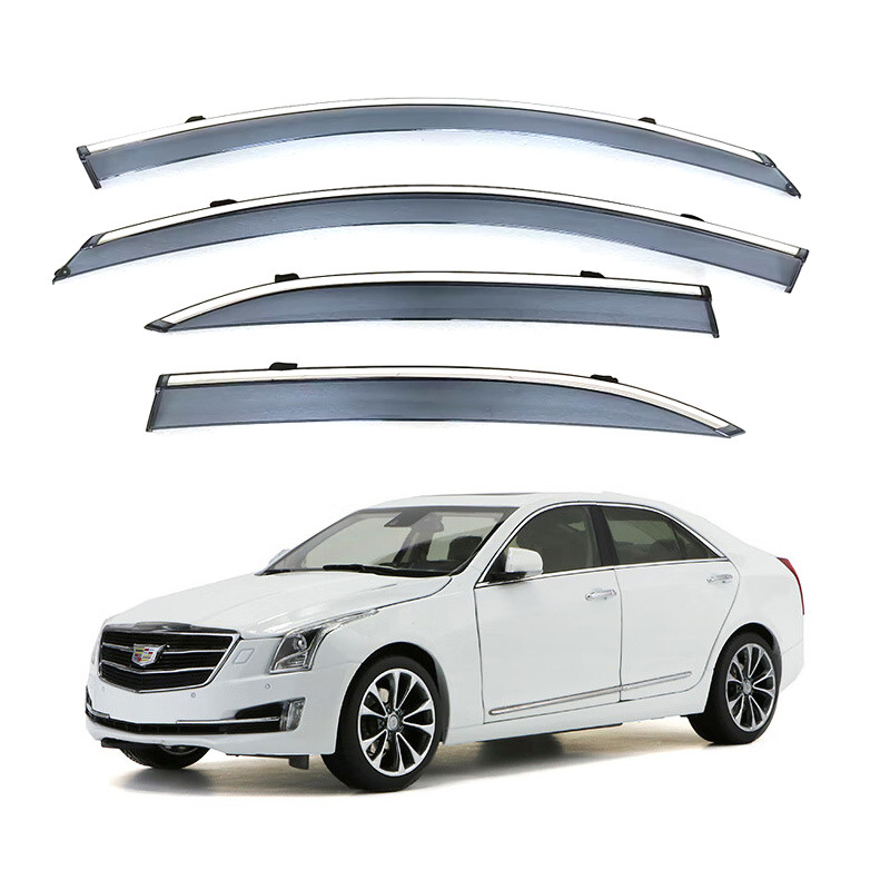Kišne zaštitne navlake za prozore Cadillac ATS-L (2014–2017), injekcijski oblikovane, debele