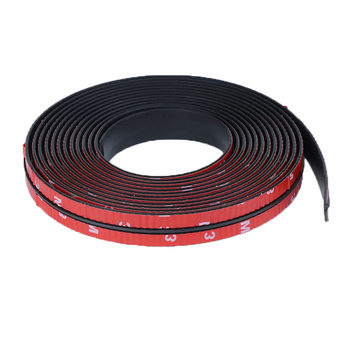 Bandă de etanșare în formă de T pentru ușile și ferestrele mașinii, EPDM, rezistentă la temperaturi înalte, uzură și coroziune, etanșare împotriva prafului și intemperiilor, sigilare acustică