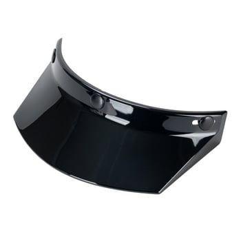 No. 6 Vintage brim vizir za retro motociklističku kacigu s tri kopče | ABS materijal, Zombies racing, stil polu kaciga, 3C certifikat 2018011105097892