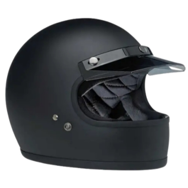 No. 6 Vintage brim vizir za retro motociklističku kacigu s tri kopče | ABS materijal, Zombies racing, stil polu kaciga, 3C certifikat 2018011105097892