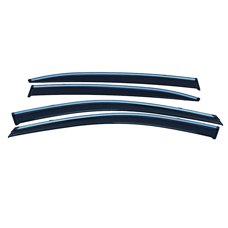 Auto kišna zaštita prozora Ford Focus (2015-2018) – proširena i debela, akril, set od četiri komada, jednostavna ugradnja