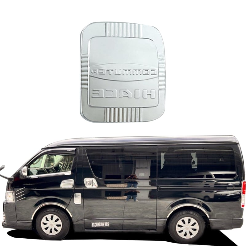 yycar ABS zaštita poklopca spremnika goriva za Toyota Hiace 200 Series (2006-2018) uz instalacijsku podršku
