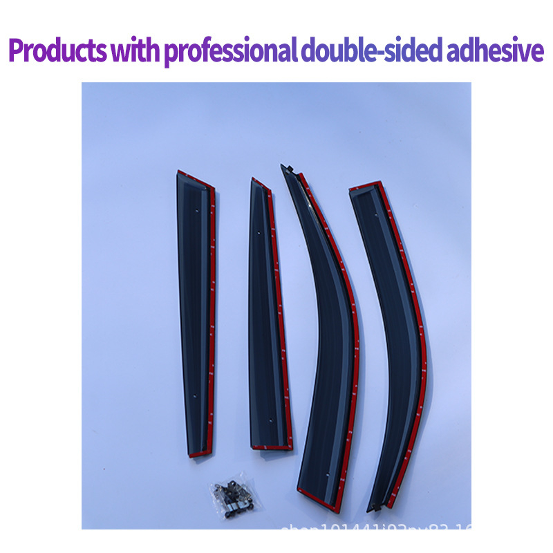 BMW X1 deflektori za prozore PVC (E84, 2009-2015) | Instalacija ljepilom uz dodatno učvršćenje kopčom | Prilagodljivo