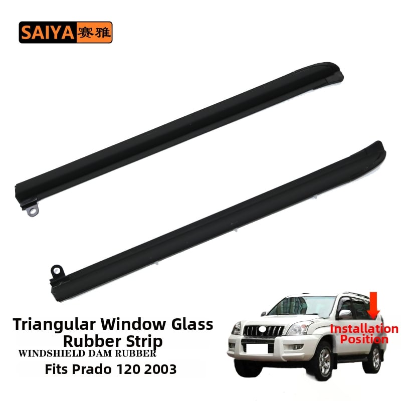 Αυτοκινητική στεγανοποιητική λωρίδα παραθύρου (Μάρκα: SAIYA; Μοντέλο: Toyota Prado 2003; Υλικό: Καουτσούκ; Μέρος: Παράθυρο αυτοκινήτου; Αριθ. εξαρτήματος: 75660-60050)