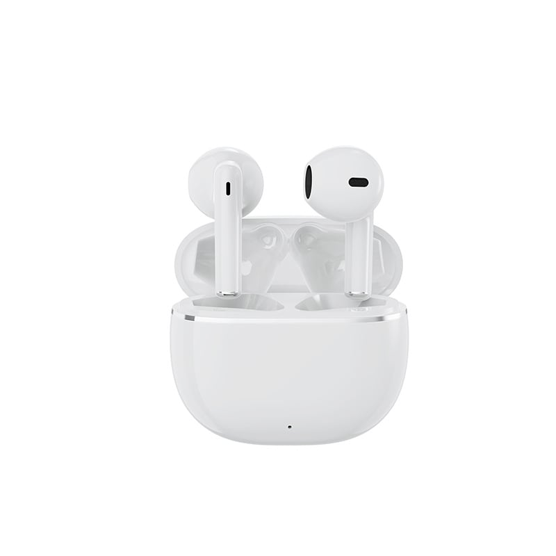 Ακουστικά Bluetooth semi-in-ear, ultra-compact, Hi‑Fi ήχος, στερεοφωνικά, πραγματικά ασύρματα με μείωση θορύβου, Bluetooth 5.3, εμβέλεια 10 m, αυτονομία μπαταρίας 4–8 h
