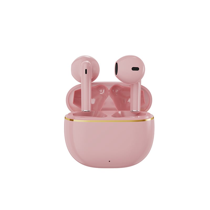 Ακουστικά Bluetooth semi-in-ear, ultra-compact, Hi‑Fi ήχος, στερεοφωνικά, πραγματικά ασύρματα με μείωση θορύβου, Bluetooth 5.3, εμβέλεια 10 m, αυτονομία μπαταρίας 4–8 h