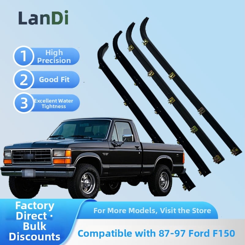 Λαστιχένια στεγανοποιητική λωρίδα για Ford F-150 87-97 — στεγανοποίηση παραθύρων και θυρών