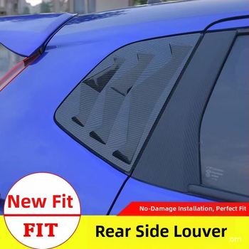 14-20 Honda Fit GK5 set za modifikaciju stražnje bočne lamelice, dekor trokutastog otvora za ventilaciju, estetsko poboljšanje vanjskog izgleda