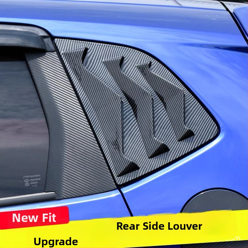 14-20 Honda Fit GK5 set za modifikaciju stražnje bočne lamelice, dekor trokutastog otvora za ventilaciju, estetsko poboljšanje vanjskog izgleda