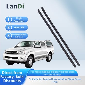 Landi στεγανοποιητικό αυτοκινήτου για το παράθυρο Toyota Hilux, καουτσούκ