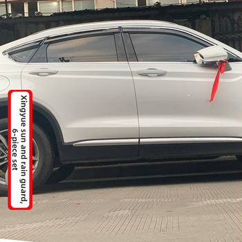 Geely Xingyue Dažďová ochrana okna – Akrylový dekor 2019 model