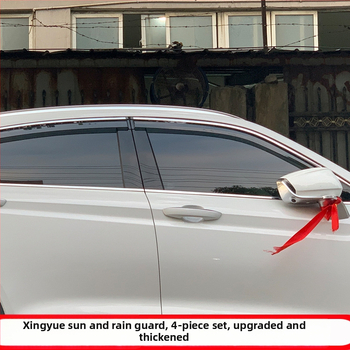 Geely Xingyue Dažďová ochrana okna – Akrylový dekor 2019 model