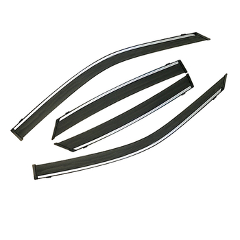 Geely Xingyue prozorski kišni štit — akril; kompatibilan model: Geely Xingyue; godina: 2019; montaža: kuka i ljepilo; paket: set od 4 komada.