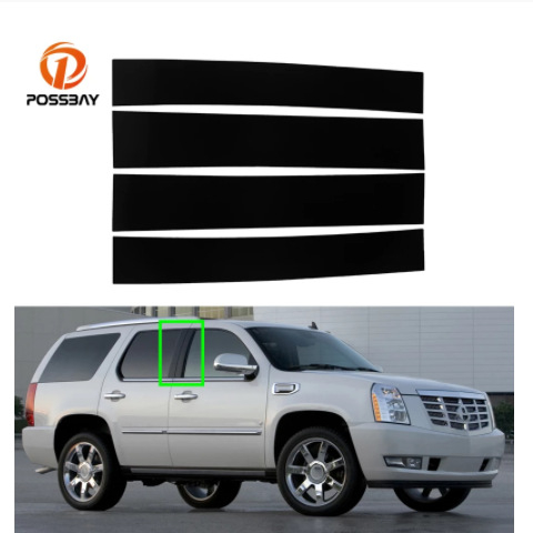 Crna ukrasna traka za prozor i naljepnica za središnji stup Cadillac Escalade 2007-2014