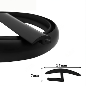 Αυτοκινητικό στεγανοποιητικό λάστιχο τύπου H, καουτσούκ, παγκόσμια συμβατότητα, κωδικός JX-25, για παρμπρίζ, ηλιοροφή και πίσω πόρτα, αδιάβροτο