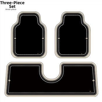 Všeobecné autokoberce – Diatom Mud, Odolné proti škvrnám, Protišmykové, 3-dielna sada, Značka Dakai