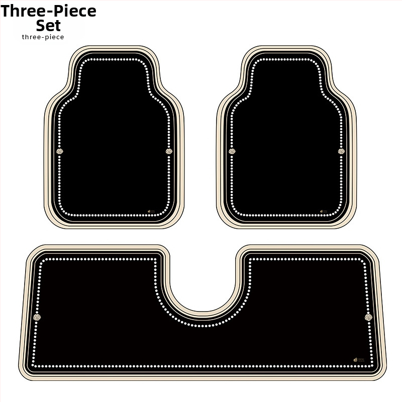 Všeobecné autokoberce – Diatom Mud, Odolné proti škvrnám, Protišmykové, 3-dielna sada, Značka Dakai