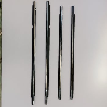 Στεγανοποιητικά παραθύρων αυτοκινήτου για Toyota Corolla 08-13, εξωτερικά αδιάβροχα σφραγίσματα από καουτσούκ, πάχος 23