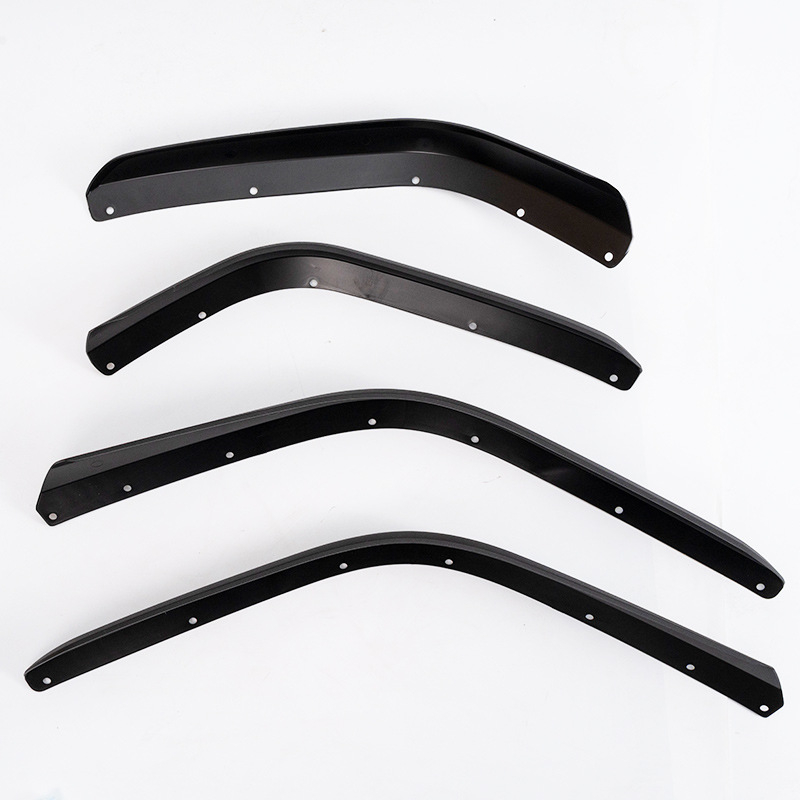 Wheel eyebrow din plastic pentru Jeep Wrangler JK/JL (configurații înalte/joase)