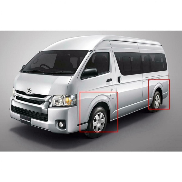 ABS Extensii pentru aripile Toyota Hiace HIACE200 Series (2005–2019)
