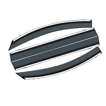 Zaštita od kiše za Toyota Sienna – akrilni zaštitni trak za prozor, montaža kukom i ljepilom, set od četiri komada