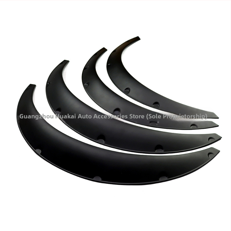 Široké blatníkové lemovanie pre sedany, SUV a terénne vozidlá, ABS materiál, model: Wide body wheel eyebrow, všeobecná použiteľnosť, pôvod Guangzhou