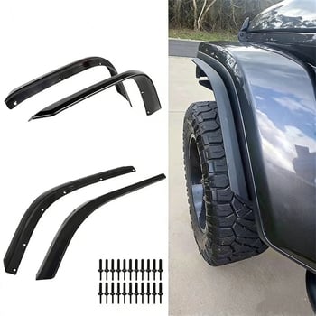 Profil arc de roți Jeep Wrangler JL, margine lată a arcului, material 27034, montaj personalizabil