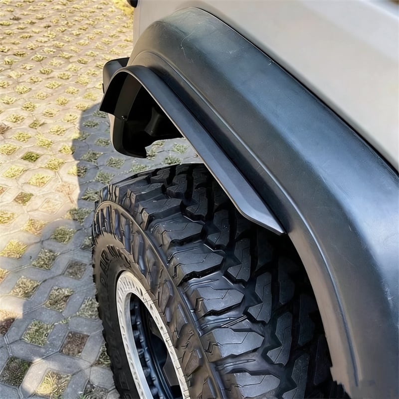 Profil arc de roți Jeep Wrangler JL, margine lată a arcului, material 27034, montaj personalizabil