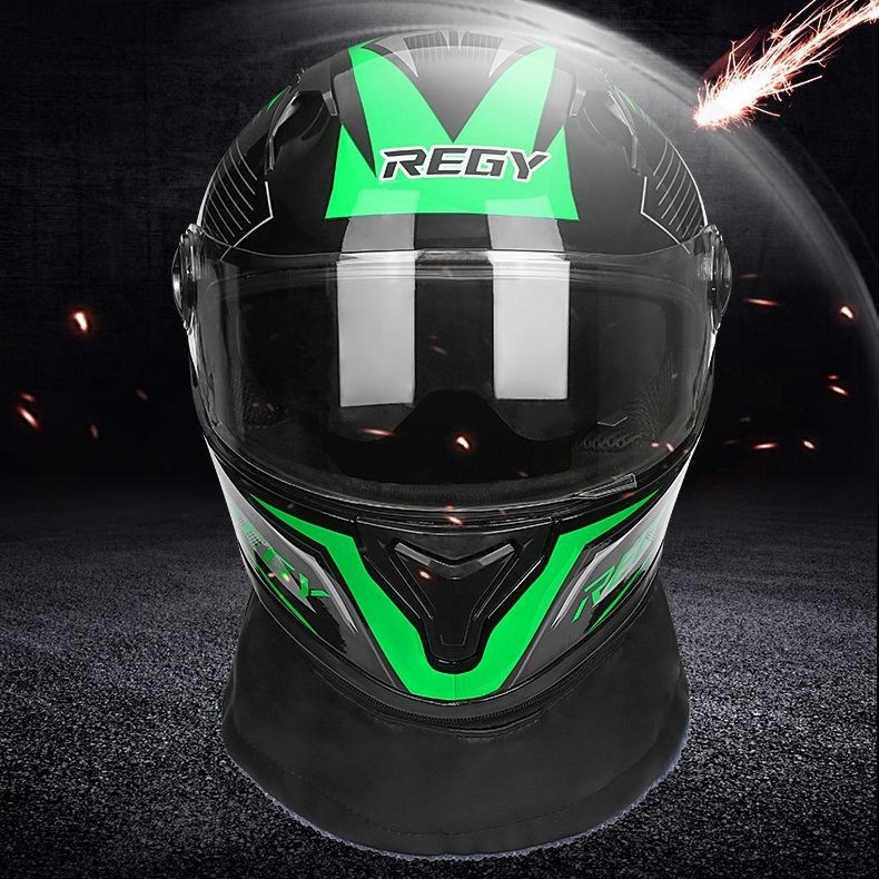 Kaciga za motocikl s dvostrukim vizirima, zimsku toplinu, za sve sezone, unisex