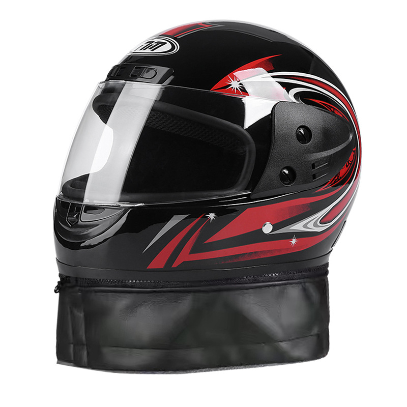 Kaciga za motocikl s dvostrukim vizirima, zimsku toplinu, za sve sezone, unisex