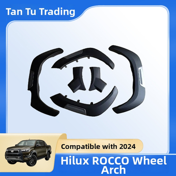 ROCCO ochranný lem blatníka pre Toyota Hilux 2021-2024 — ABS, model rocco, značka Tantu