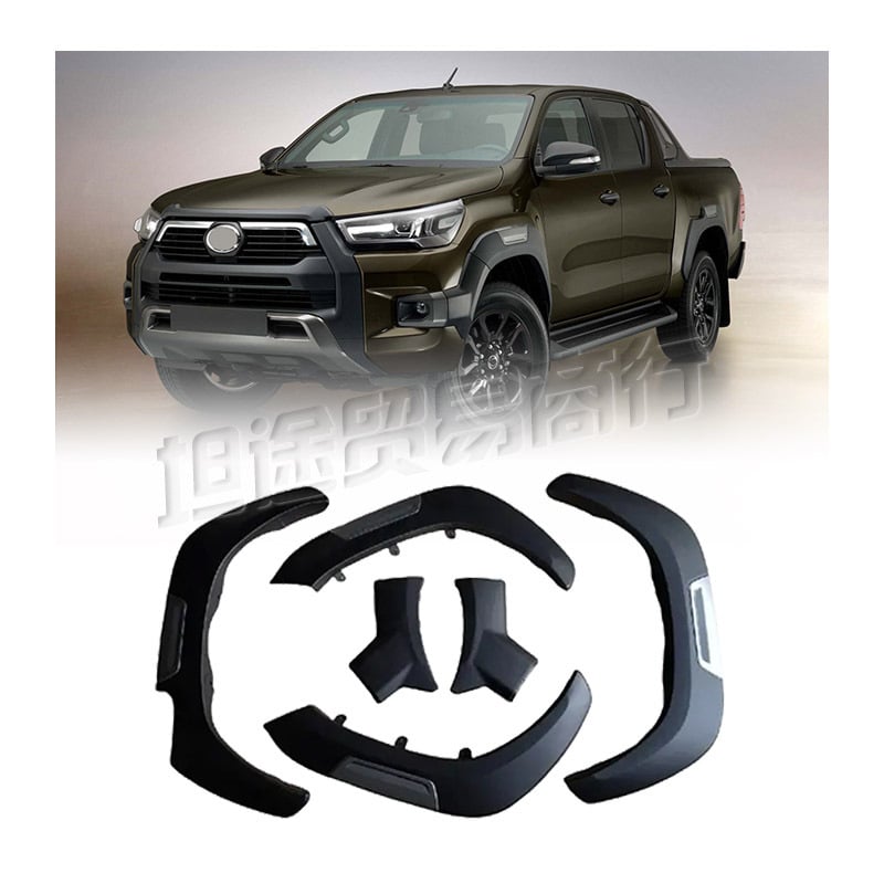 ROCCO protecție arc de roată pentru Toyota Hilux 2021-2024 — ABS, model rocco, brand Tantu