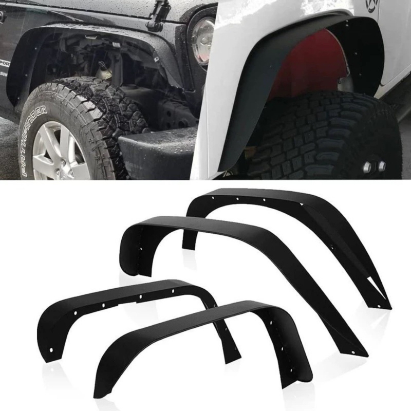 07-17 Jeep Wrangler Willow Leaf Wheel Eyebrow Fender – Prilagođeni blatnici kotača
