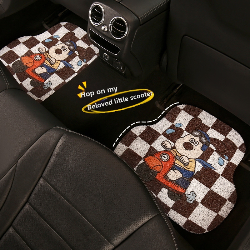 Univerzálna PVC protišmyková rohož do auta — Niu Ma Craft; bez loga; autorizovaná súkromná značka