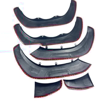 Hilux Revo bandă decorativă pentru aripa frontală a roții – ABS, compatibilă cu Hilux Revo 2015-2022