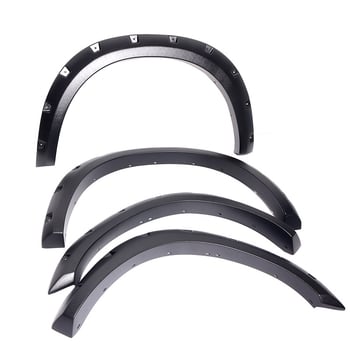 Fender Flares pentru Dodge Ram 2009-2015, ABS, Model FF-DR09A, Potrivit pentru Dodge Ram, Origine: China