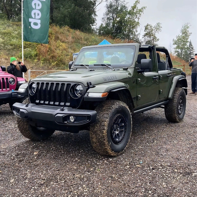 TELLIKA JK901 Plastične ukrasne obrube kotača za Jeep Wrangler JL (2018–2025)