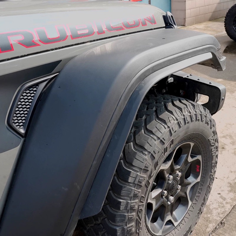 TELLIKA JK901 Plastične ukrasne obrube kotača za Jeep Wrangler JL (2018–2025)