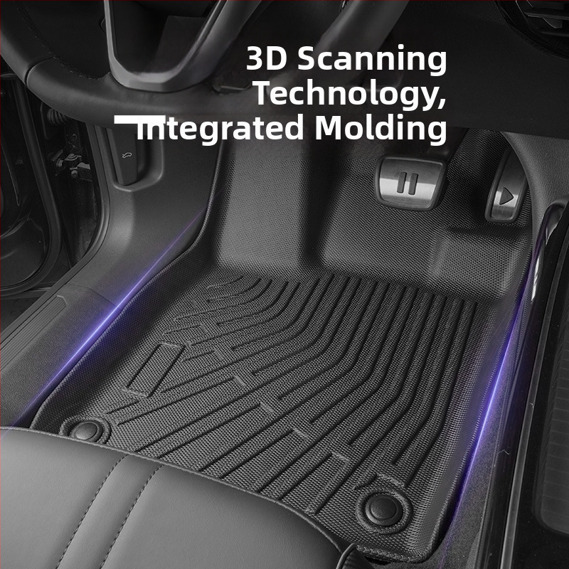 3D TPE All-Weather rohože do auta pre Audi Q8 (2019–2026) – špecifické pre vozidlo, pre 5 miest, tlač vlastného loga, rohož zadného kufra a operadla