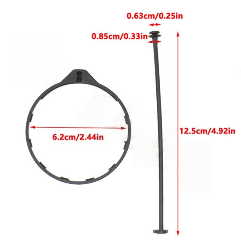 Lančić za poklopac spremnika goriva za vozila Honda/Acura – Nylon, Angjie, Model: 17671SJA003 91594SNAA01